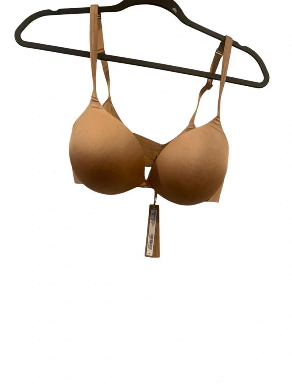 NWOT SKIMS ultimate collection push up plunge bra CLAY Size 34B